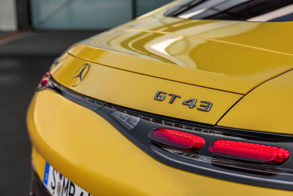 Mercedes-AMG GT 43 Coupe trunk
