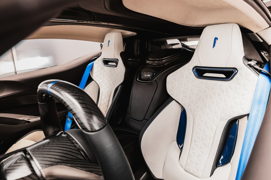 Automobili Pininfarina Battista Reversario seats