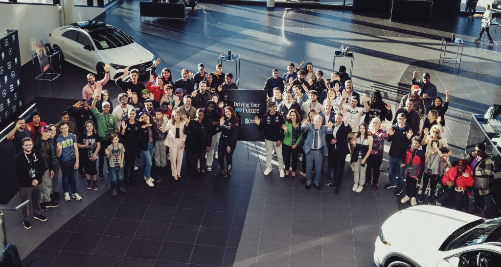 Kids at Mercedes-Benz Toronto Queensway