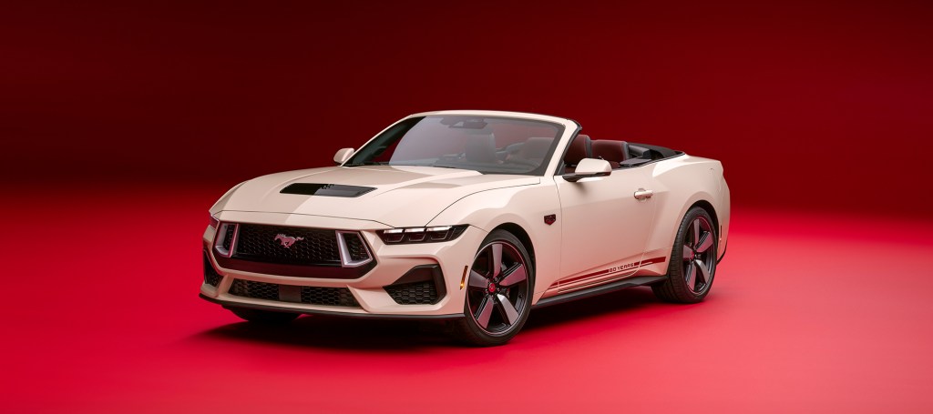 2025 Ford Mustang with 60th Anniversary package
