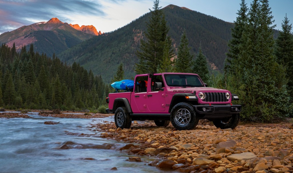 Jeep Gladiator available in hot new colour, just don’t call it&nbsp;pink