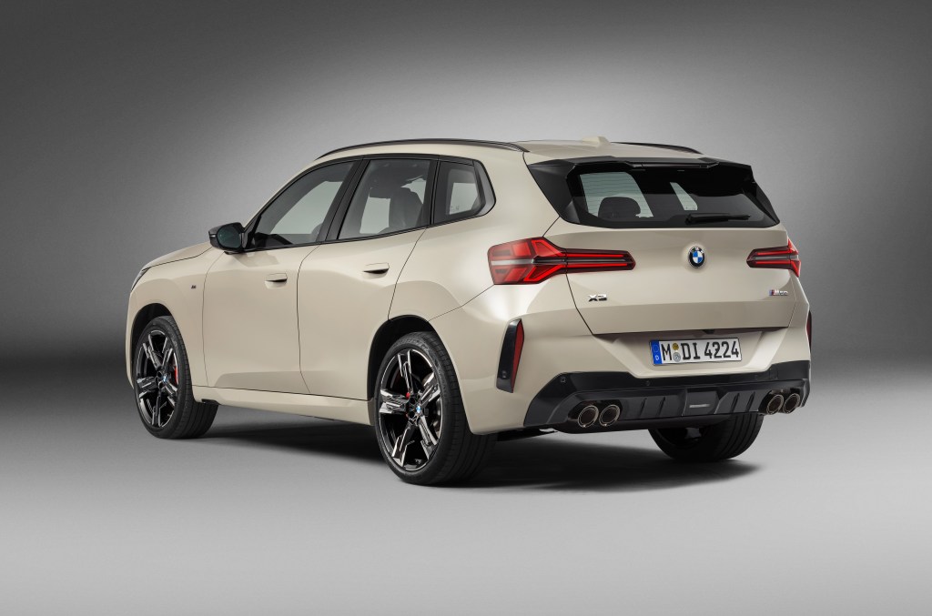 2025 BMW X3 from rear