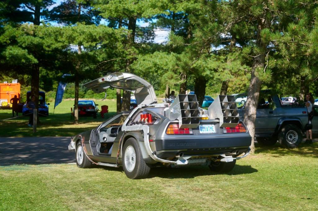 DeLorean car at Oblivion