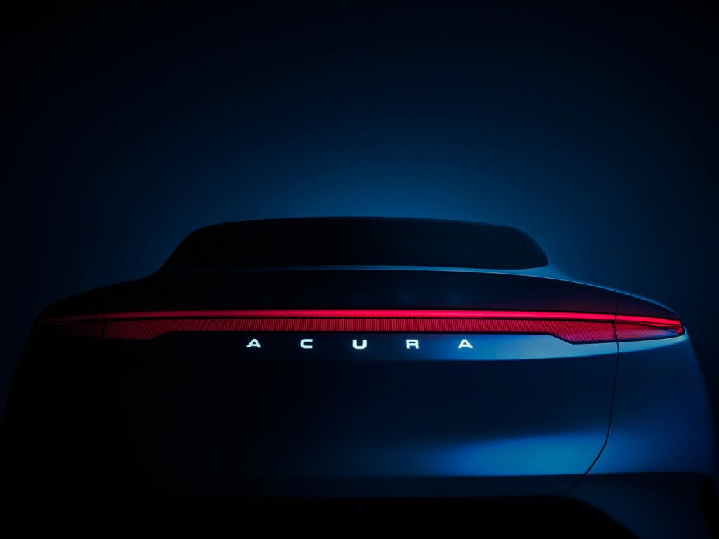 Acura SUV teaser image