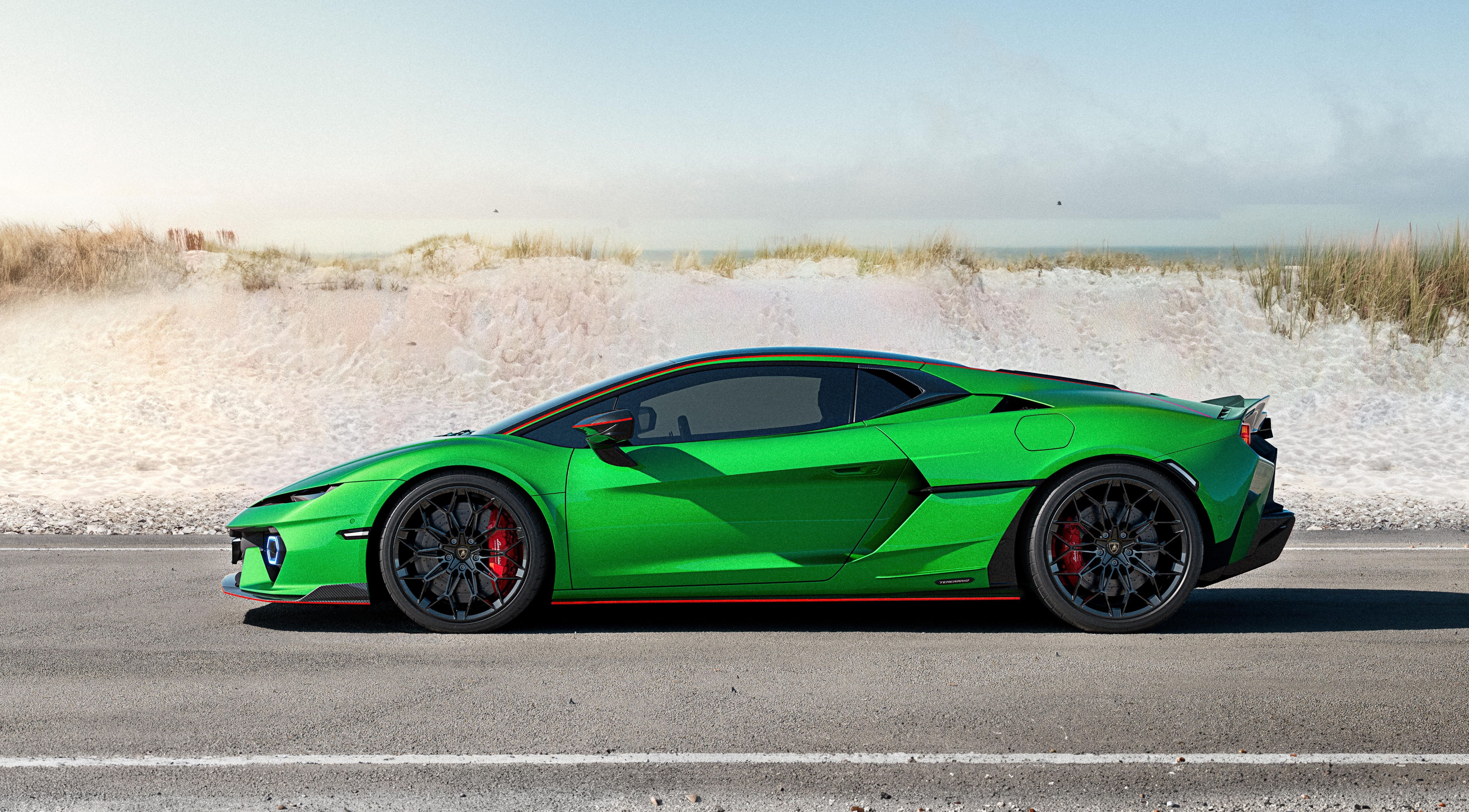 Lamborghini Temerario side view