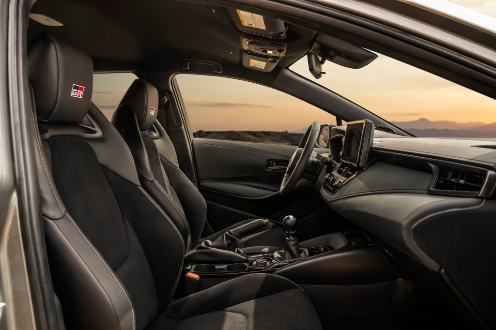 2025 Toyota GR Corolla interior