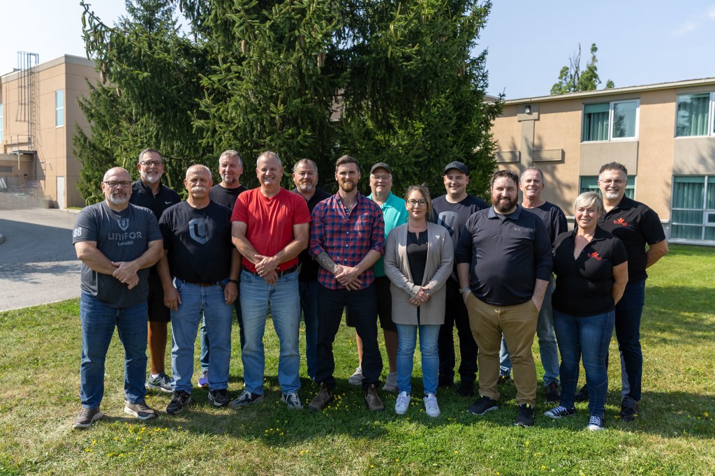 Unifor CAMI Local 88 bargaining committee