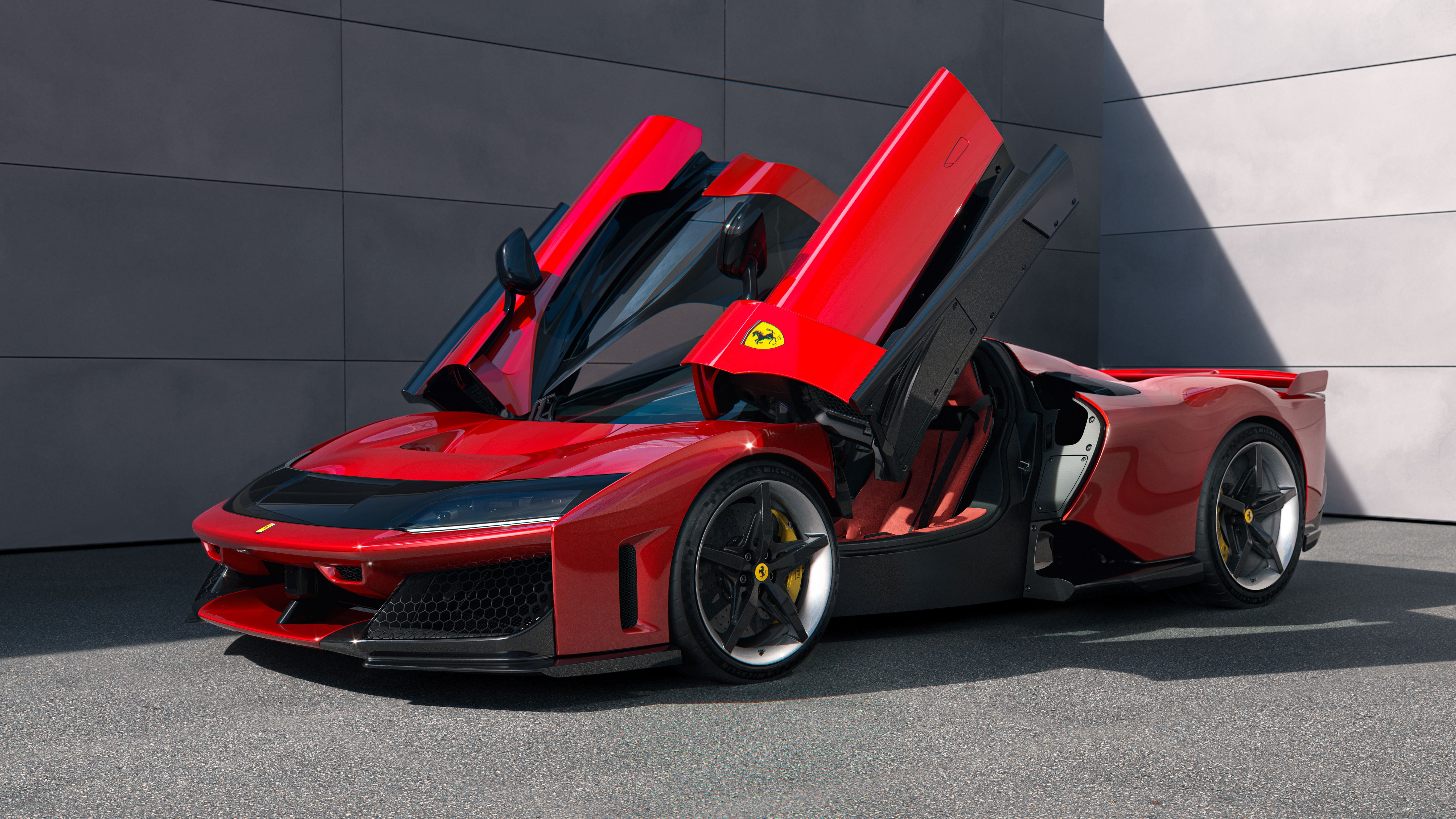Ferrari F80 with doors open