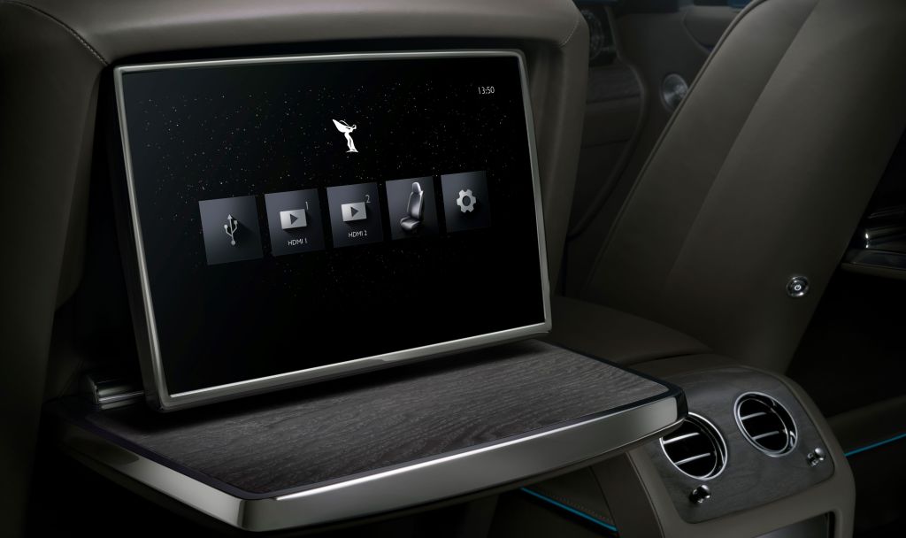 Rolls-Royce Ghost Series II rear screen