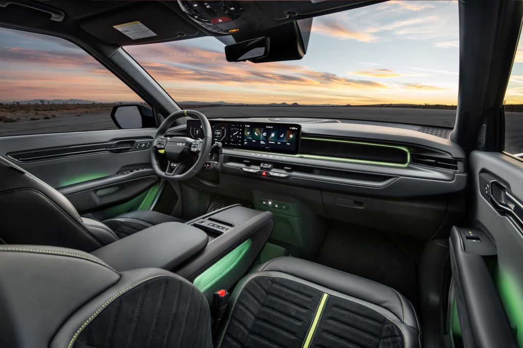 2026 Kia EV9 GT interior front