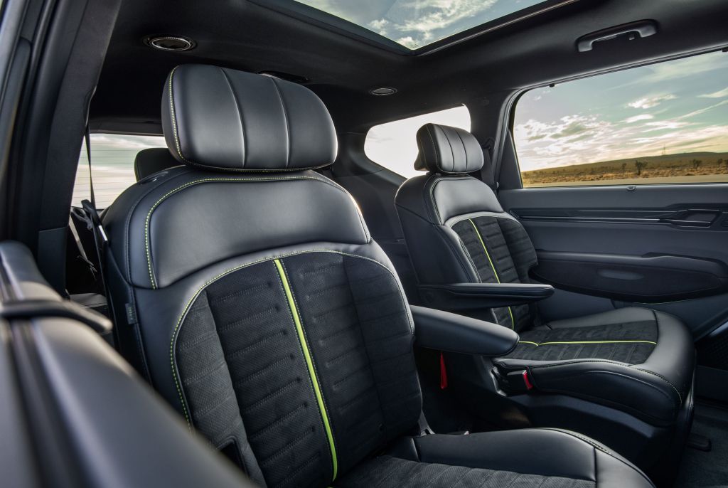 2026 Kia EV9 GT rear seats