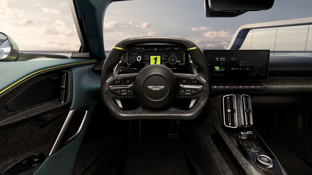 Aston Martin Valhalla interior