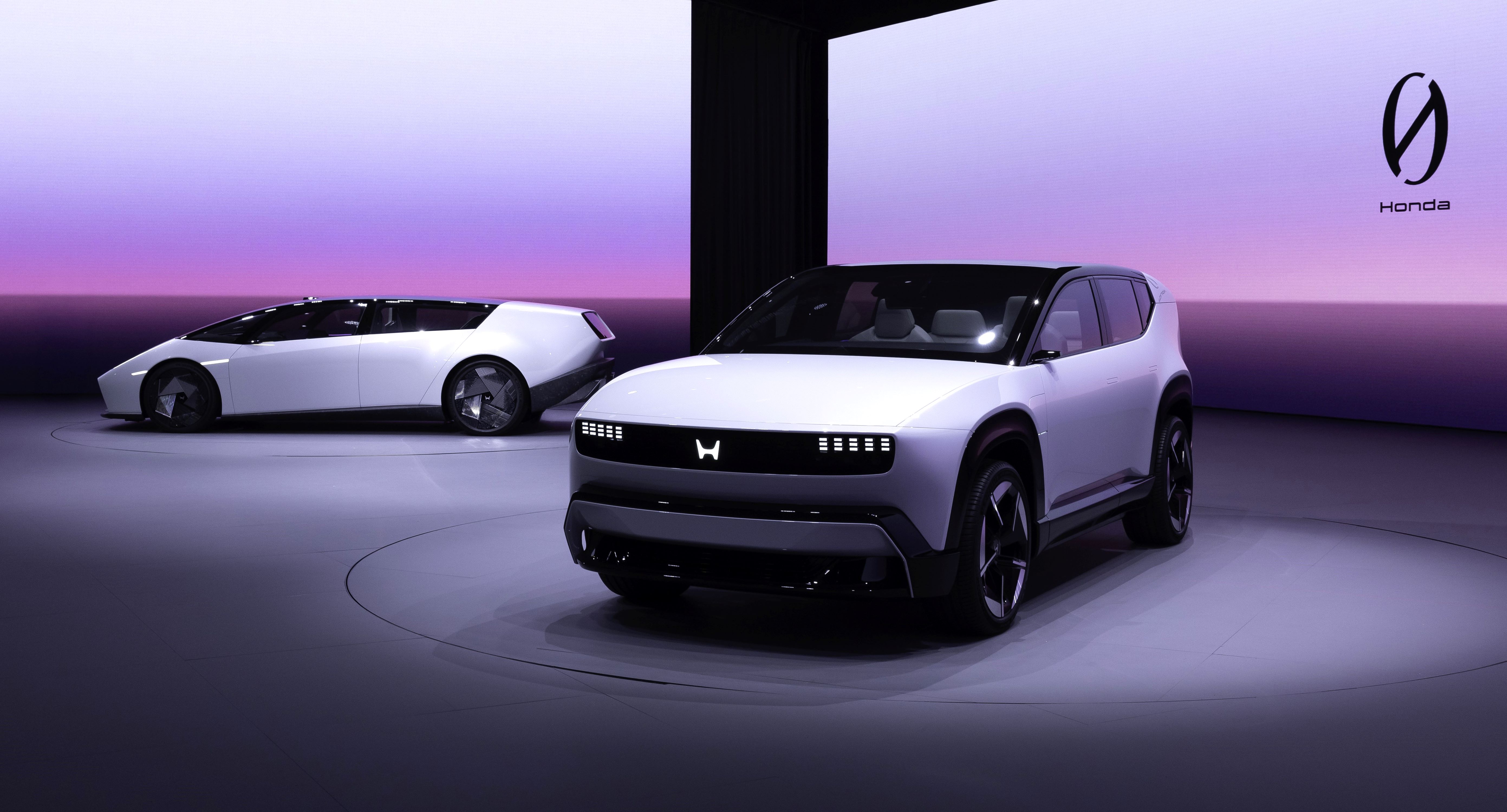 Honda 0 SUV and Honda 0 Saloon prototypes