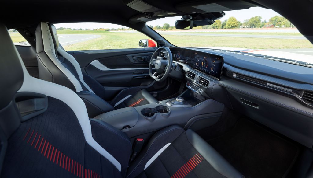 Ford Mustang GTD Spirit of America interior