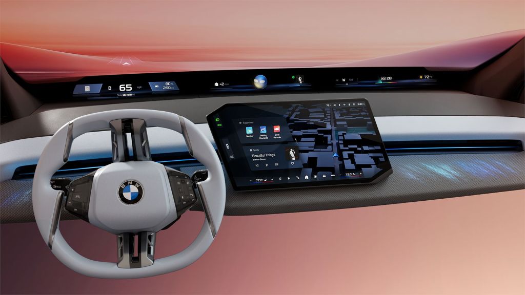 BMW showcases panoramic screen and new&nbsp;iDrive