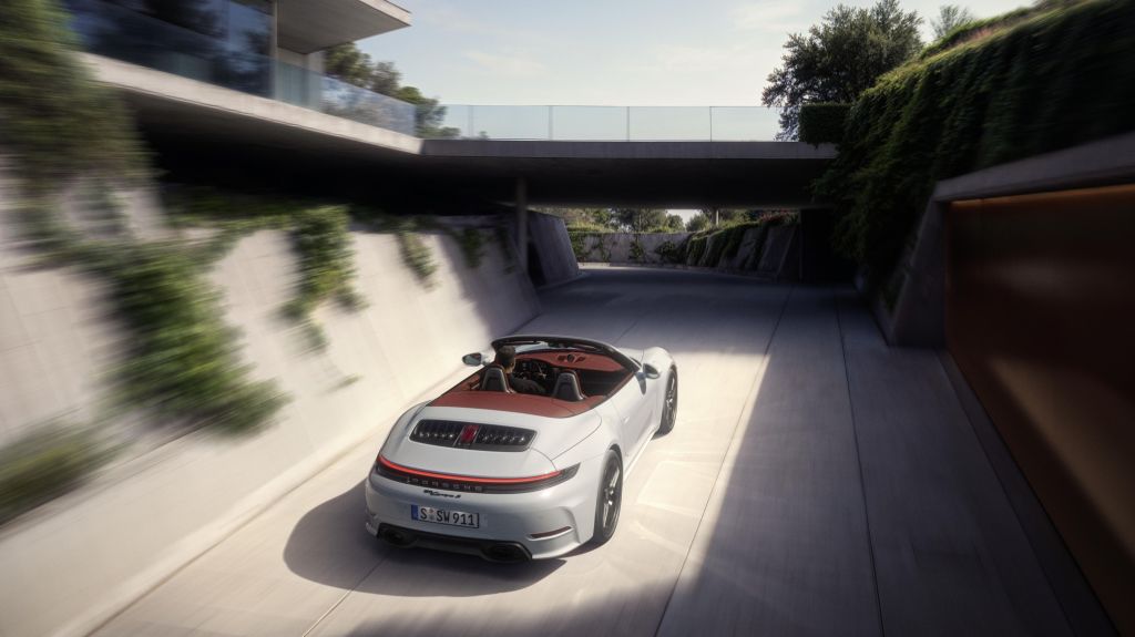 2025 Porsche Carrera S cabriolet rear view