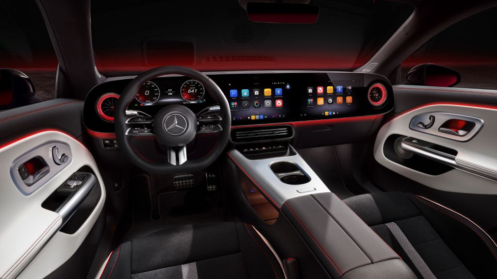 2026 Mercedes-Benz CLA interior front
