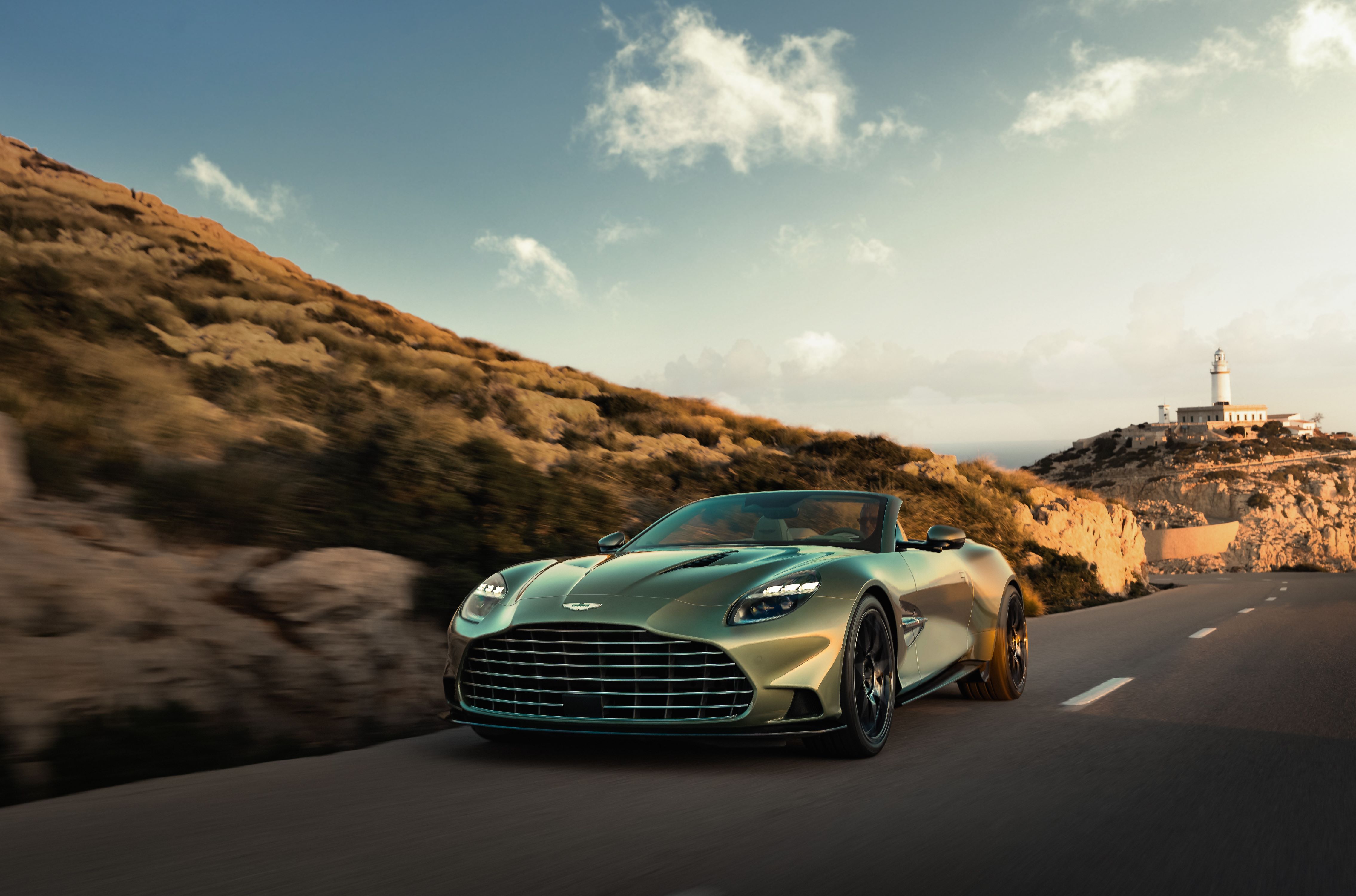 Aston Martin Vanquish Volante front of car