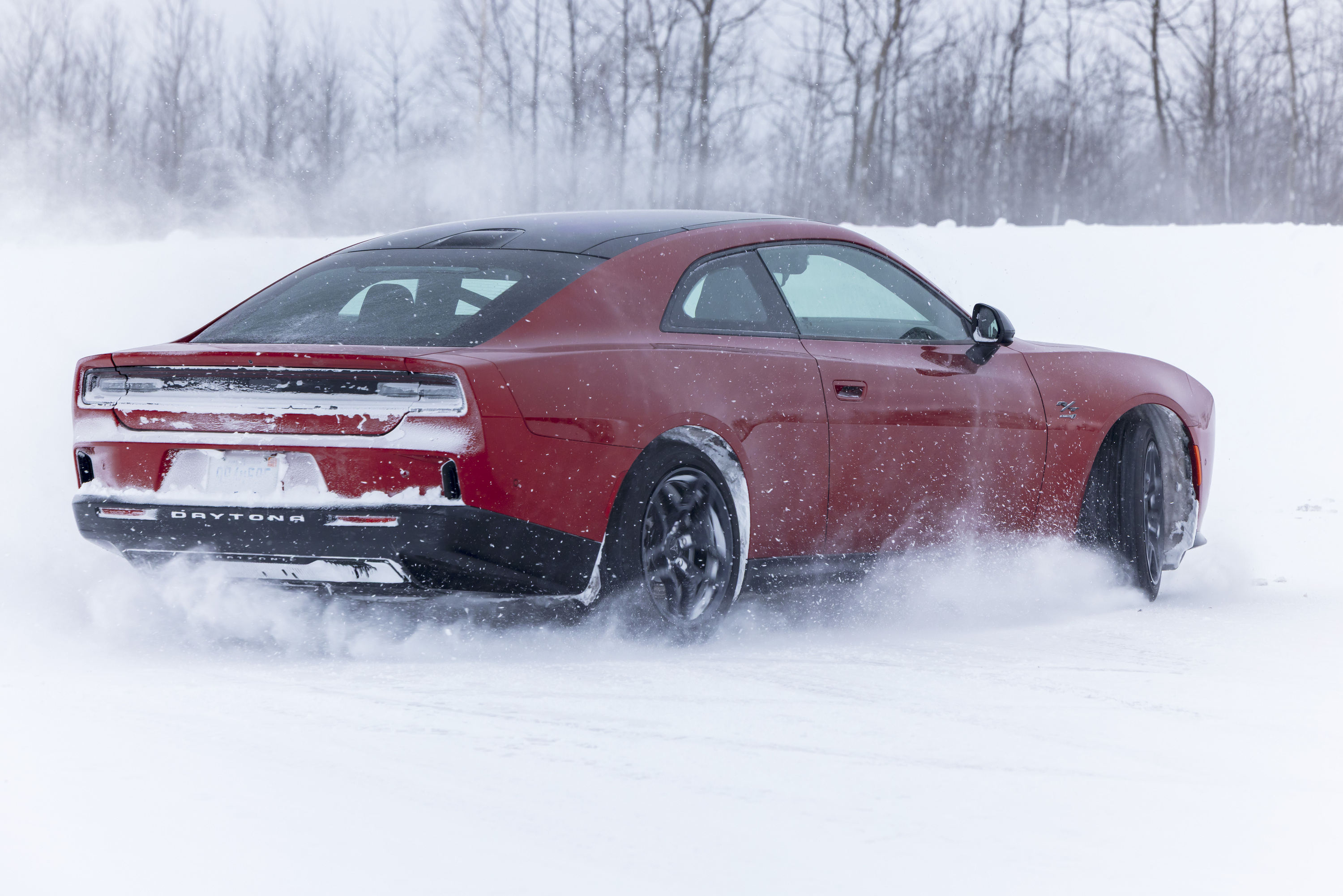 2025 Dodge Charger Daytona R/T snow drift