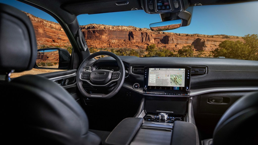 2025 Jeep Wagoneer Overland interior