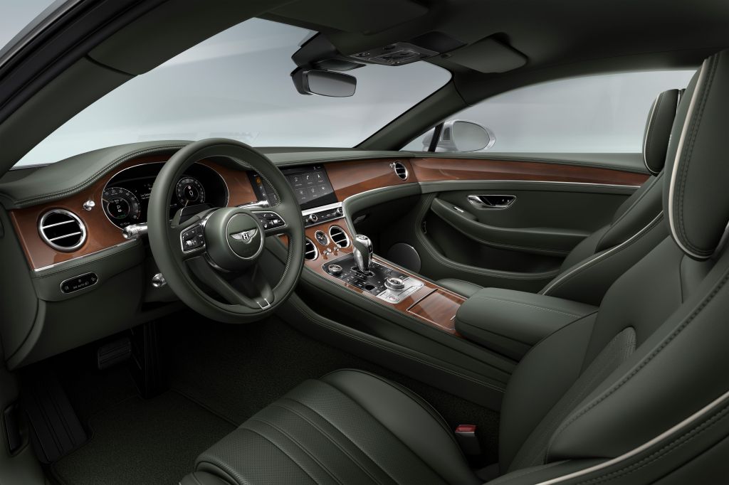 Bentley Continental GT interior front
