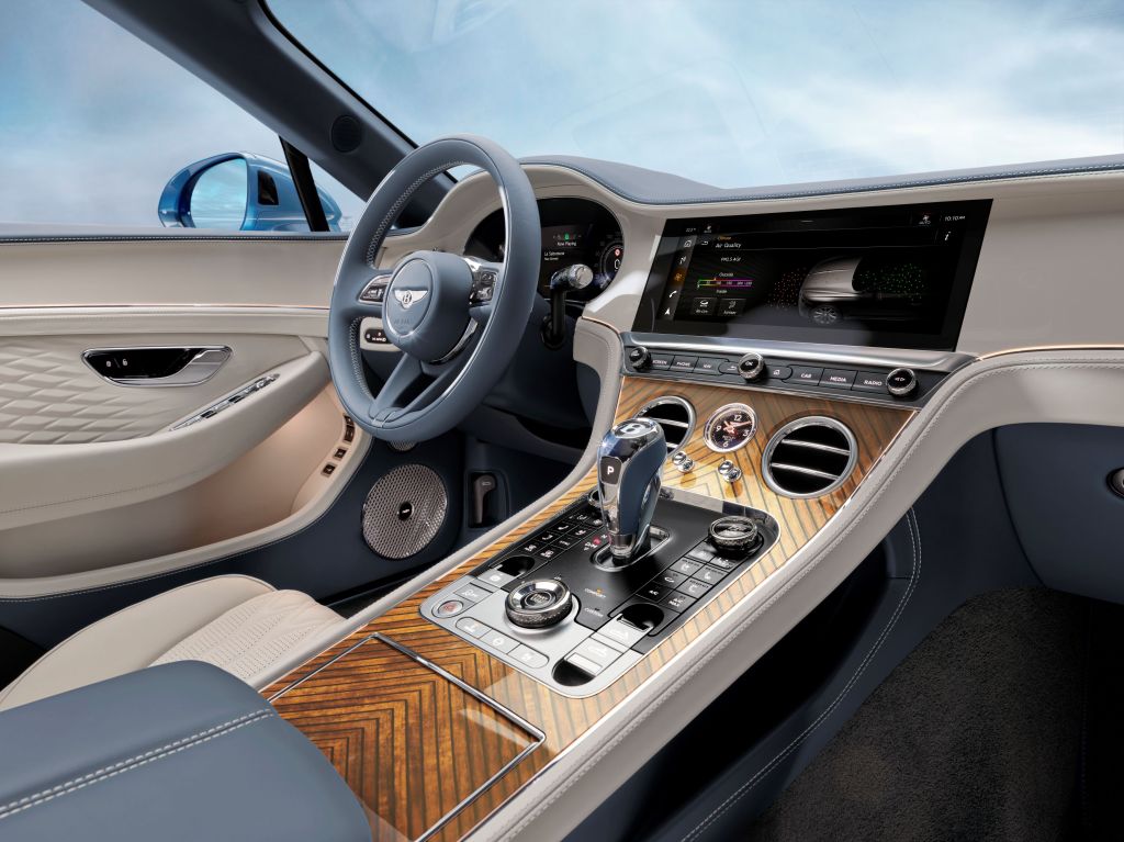 Bentley Continental GT Azure interior