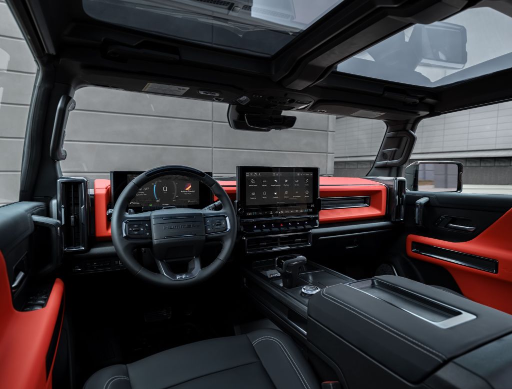 2026 GMC HUMMER EV Carbon Fiber Edition Pickup interior