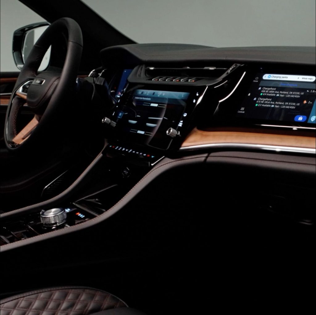 2026 Jeep Grand Cherokee interior teaser