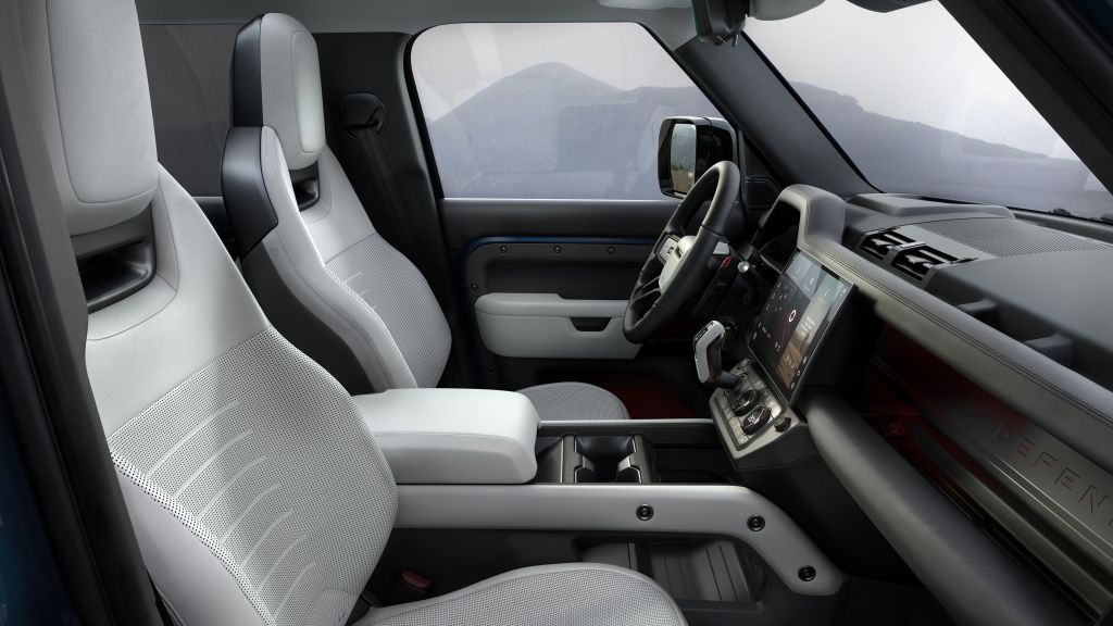 Land Rover Defender OCTA interior