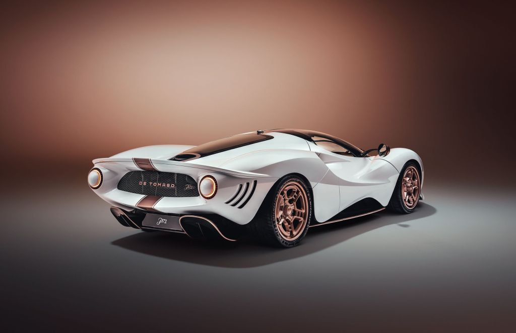 De Tomaso P72 side rear view