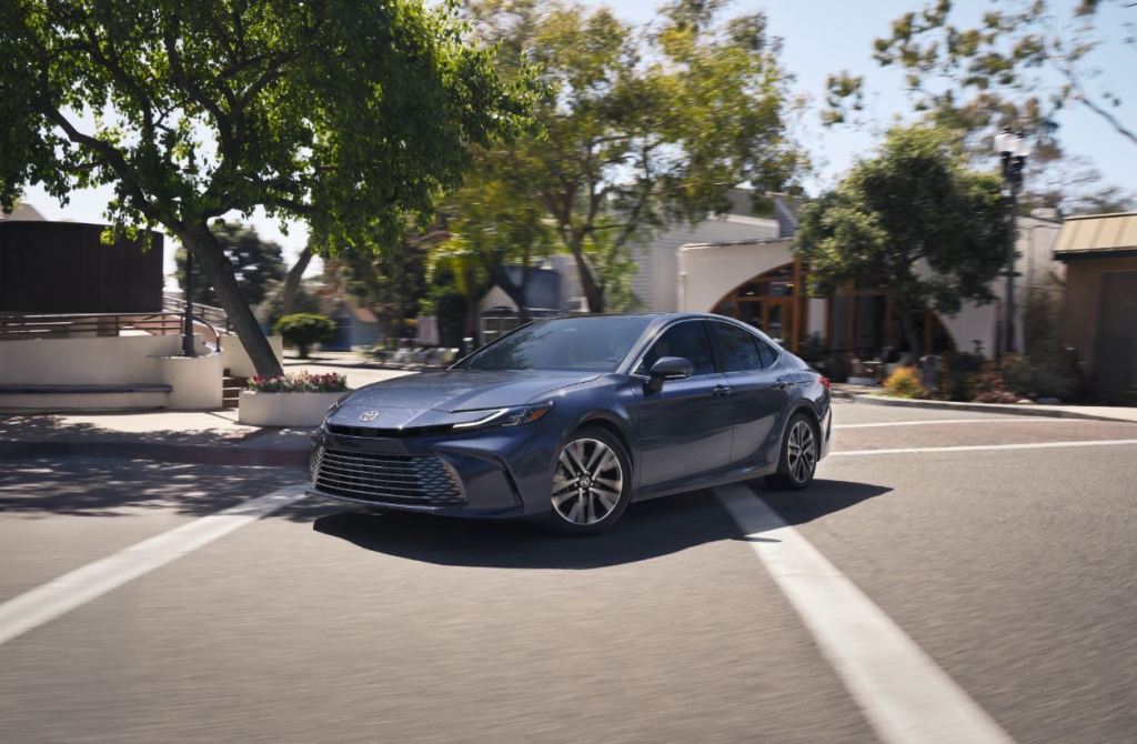 Toyota Camry with Dark Cosmos colour