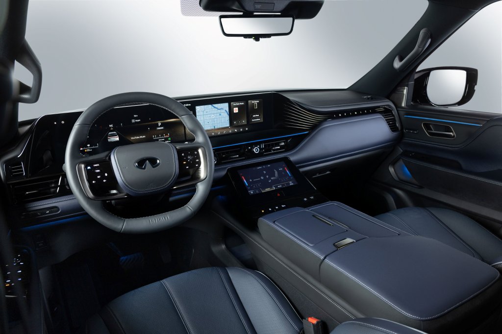 2026 Infiniti QX80 Sport dashboard