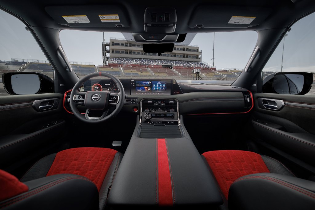 2026 Nissan Armada Nismo interior front