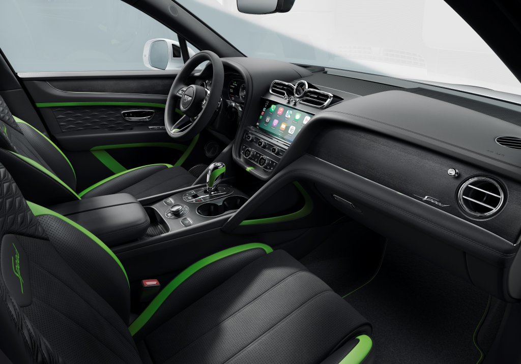 Bentley Bentayga Speed interior