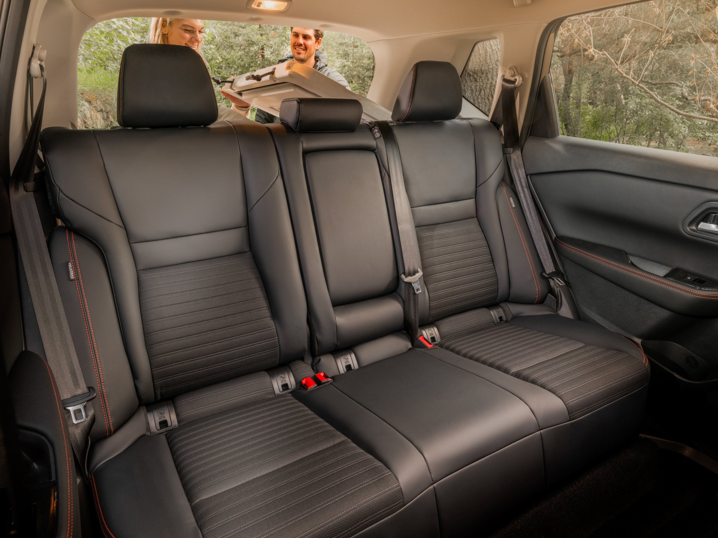 Nissan Rogue Rock Creek rear seats