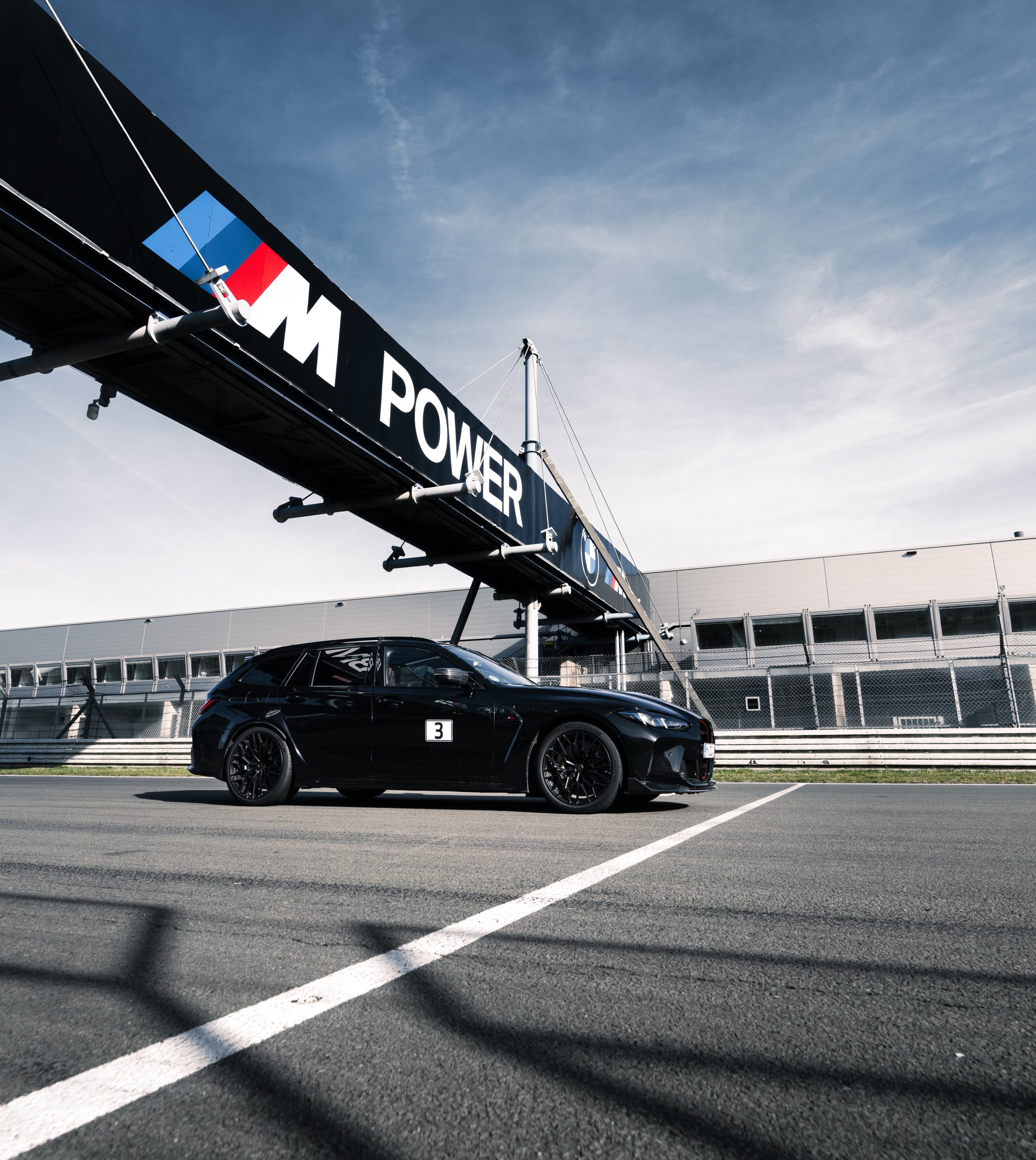 BMW M3 CS Touring at Nürburgring Nordschleife starting line