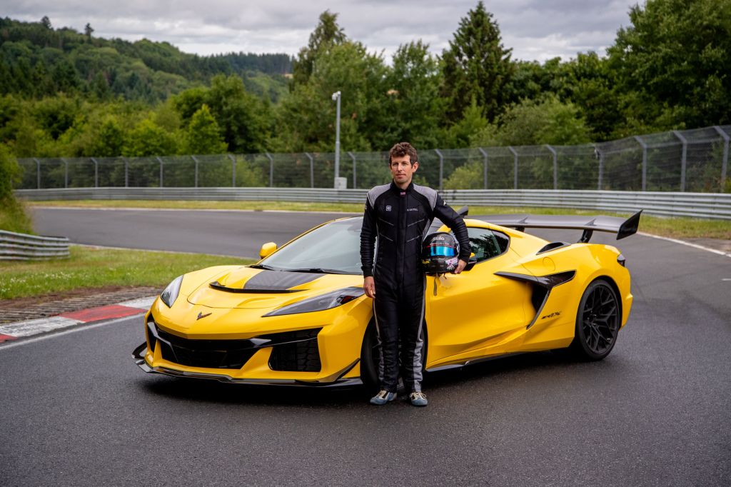Drew Cattell with Chevrolet Corvette ZR1X