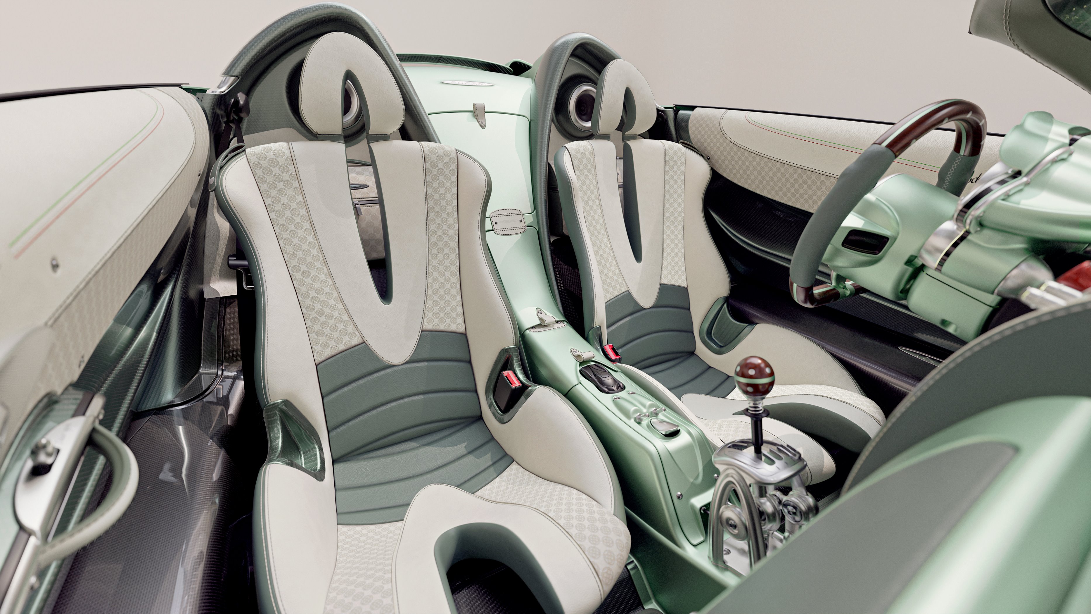 Pagani Huayra Codalunga Speedster seats