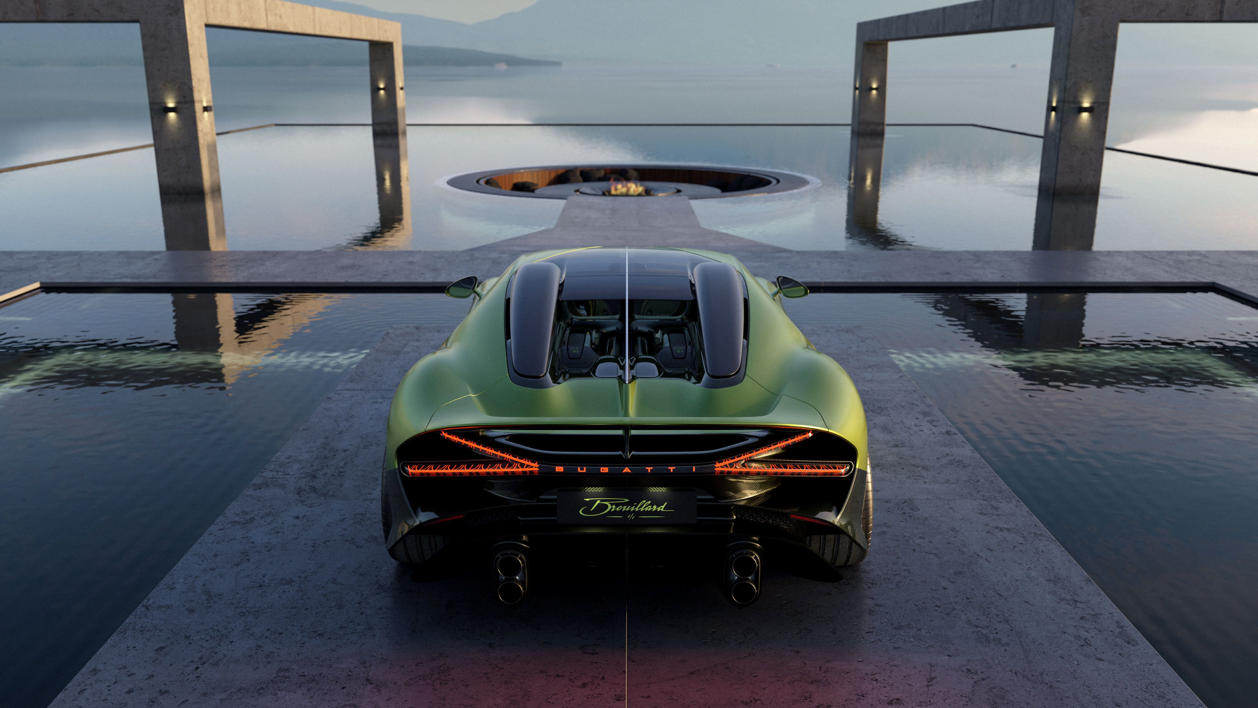 Bugatti Brouillard rear