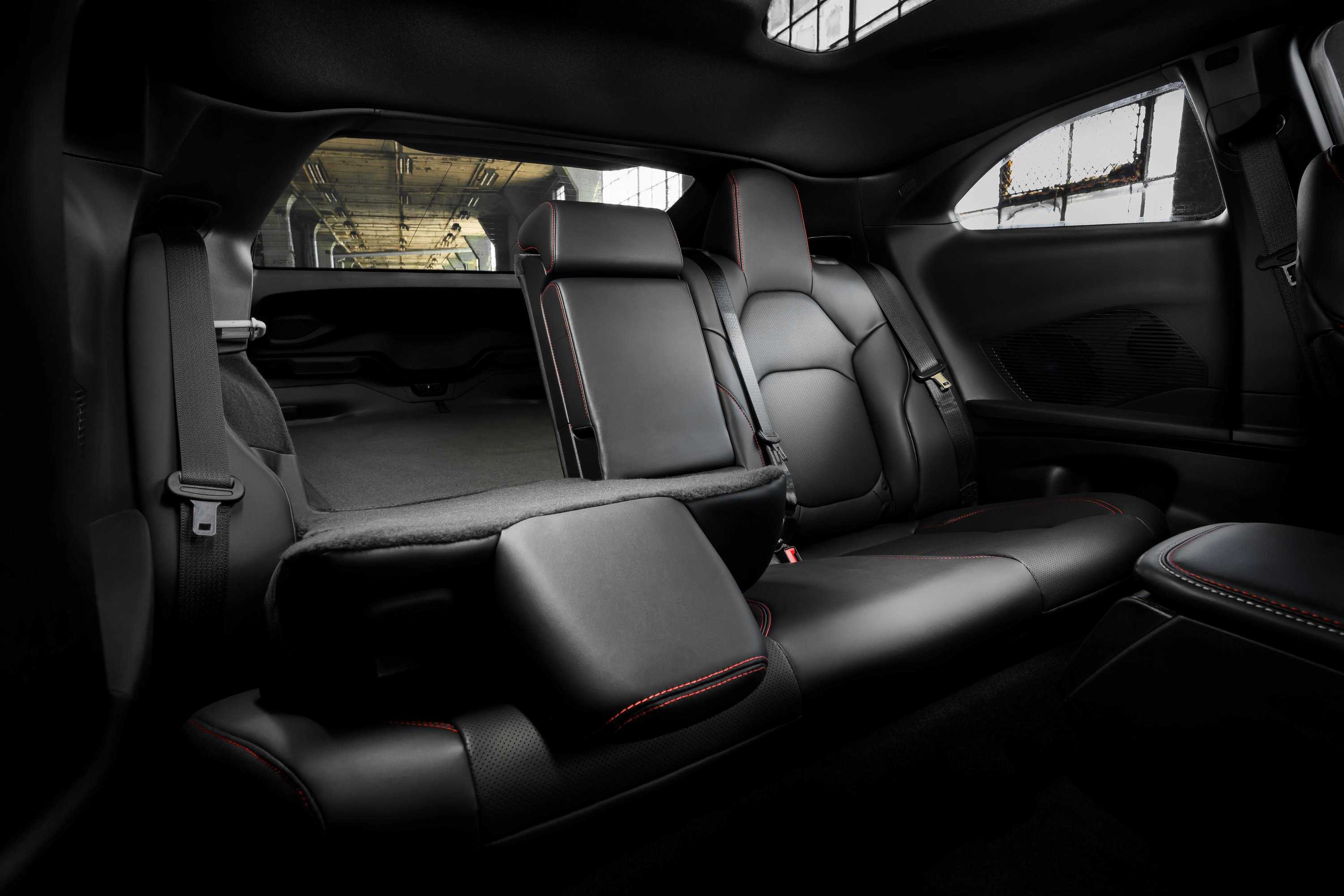 Dodge Charger coupe rear seats