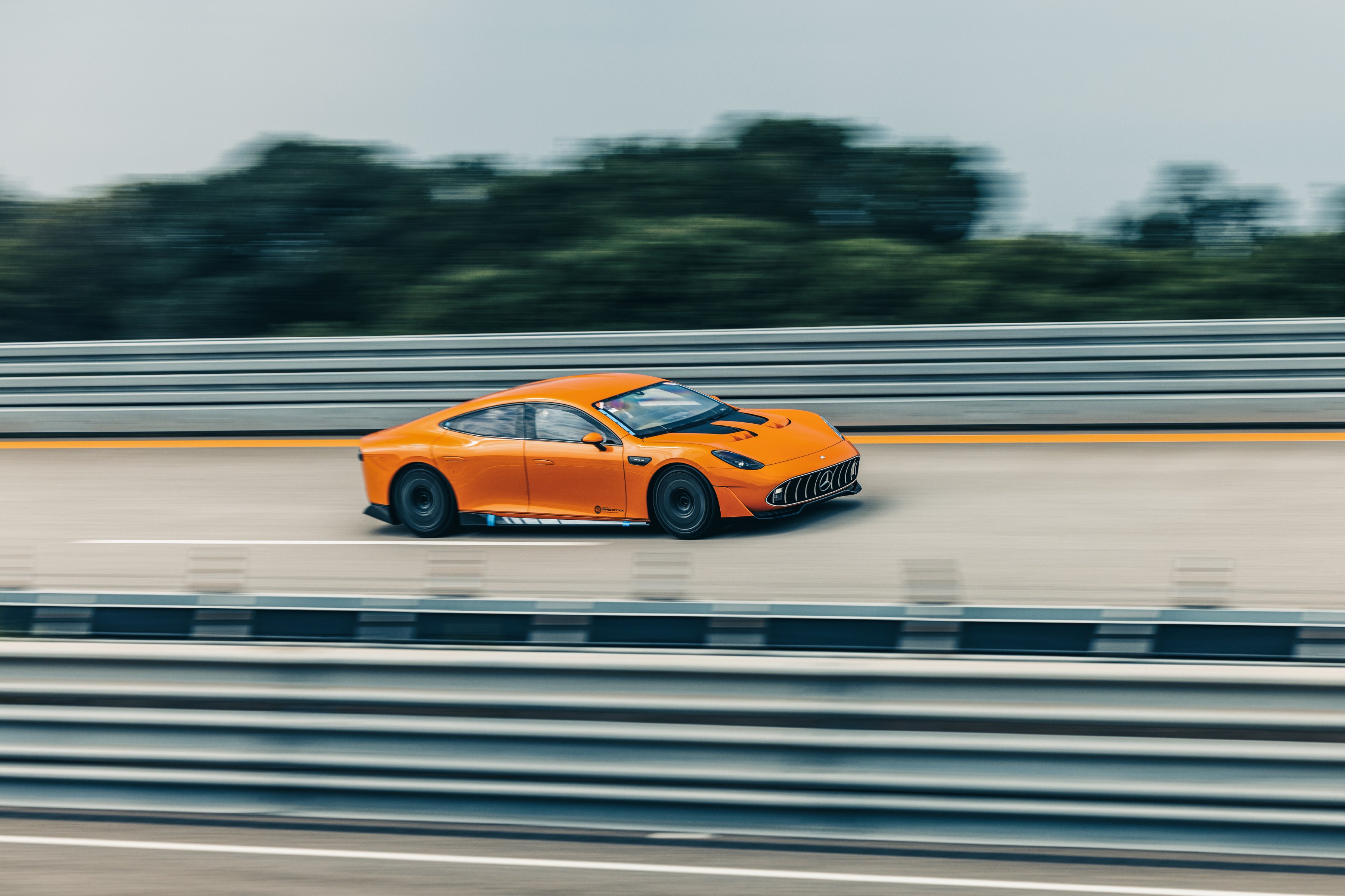 Concept AMG GT XX at Nardo race track