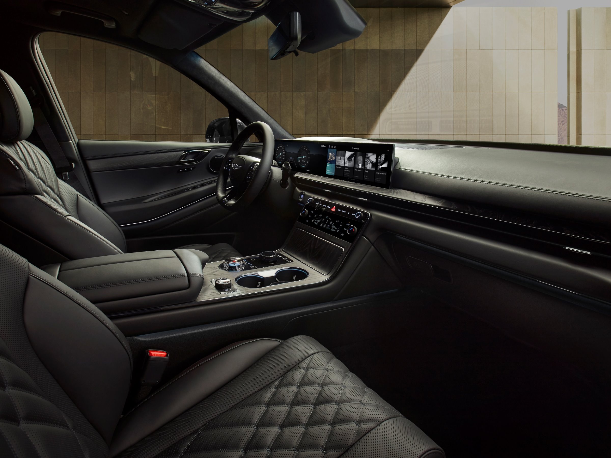 Genesis GV80 Coupe Prestige Black interior