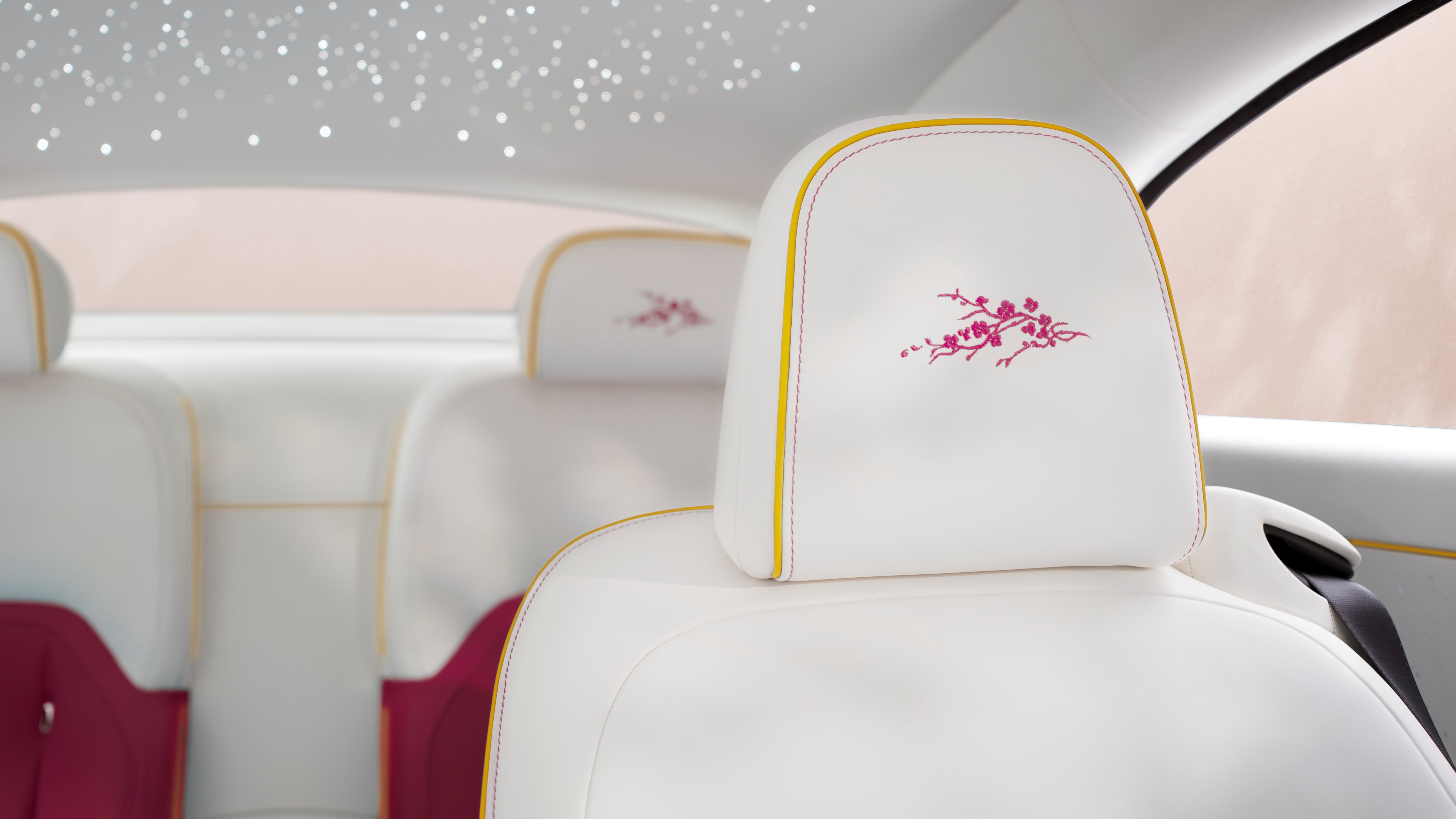 Rolls-Royce Spectre Inspired by Primavera Blossom theme interior