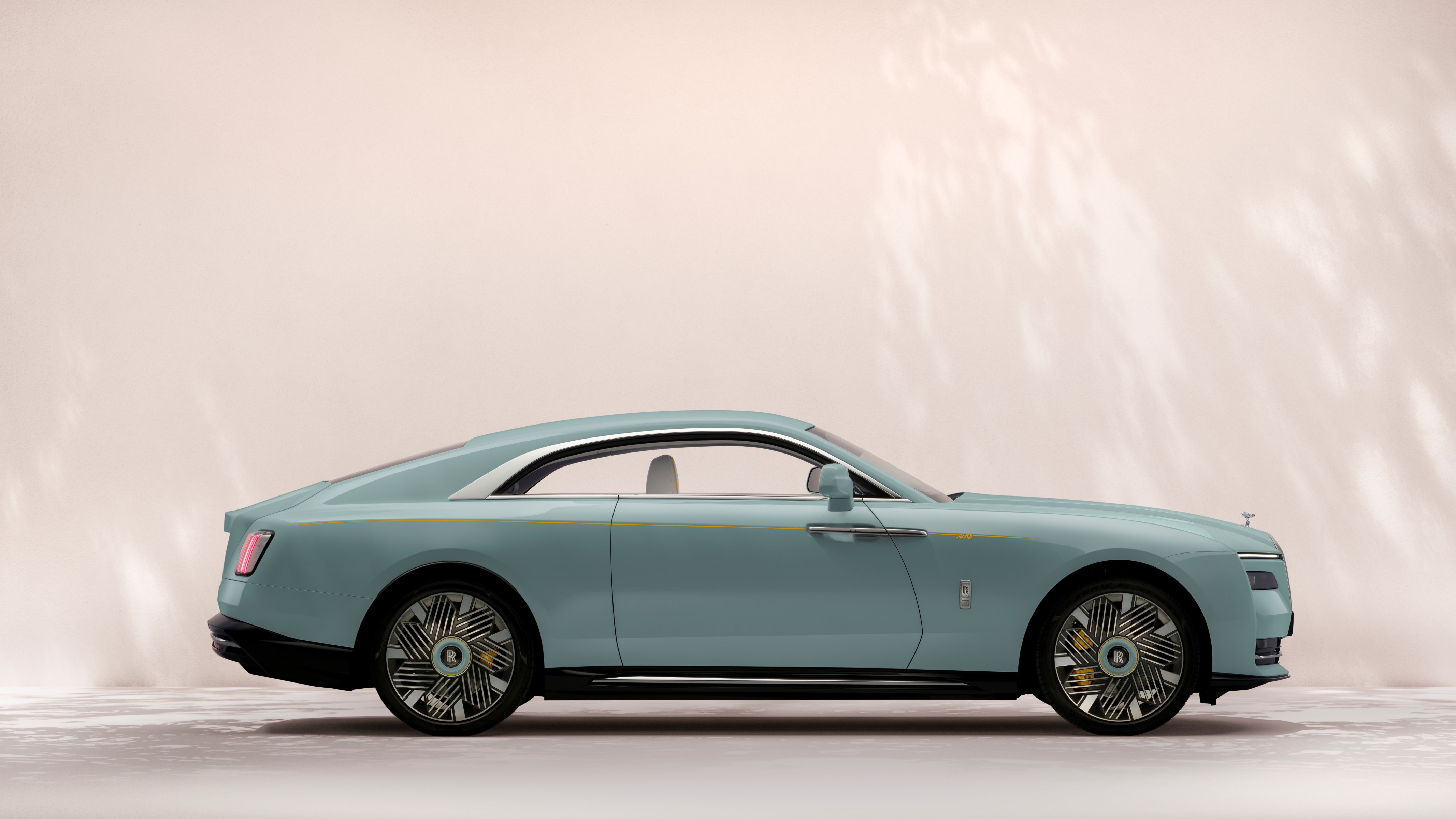 Rolls-Royce Spectre Inspired by Primavera Reverie theme exterior side