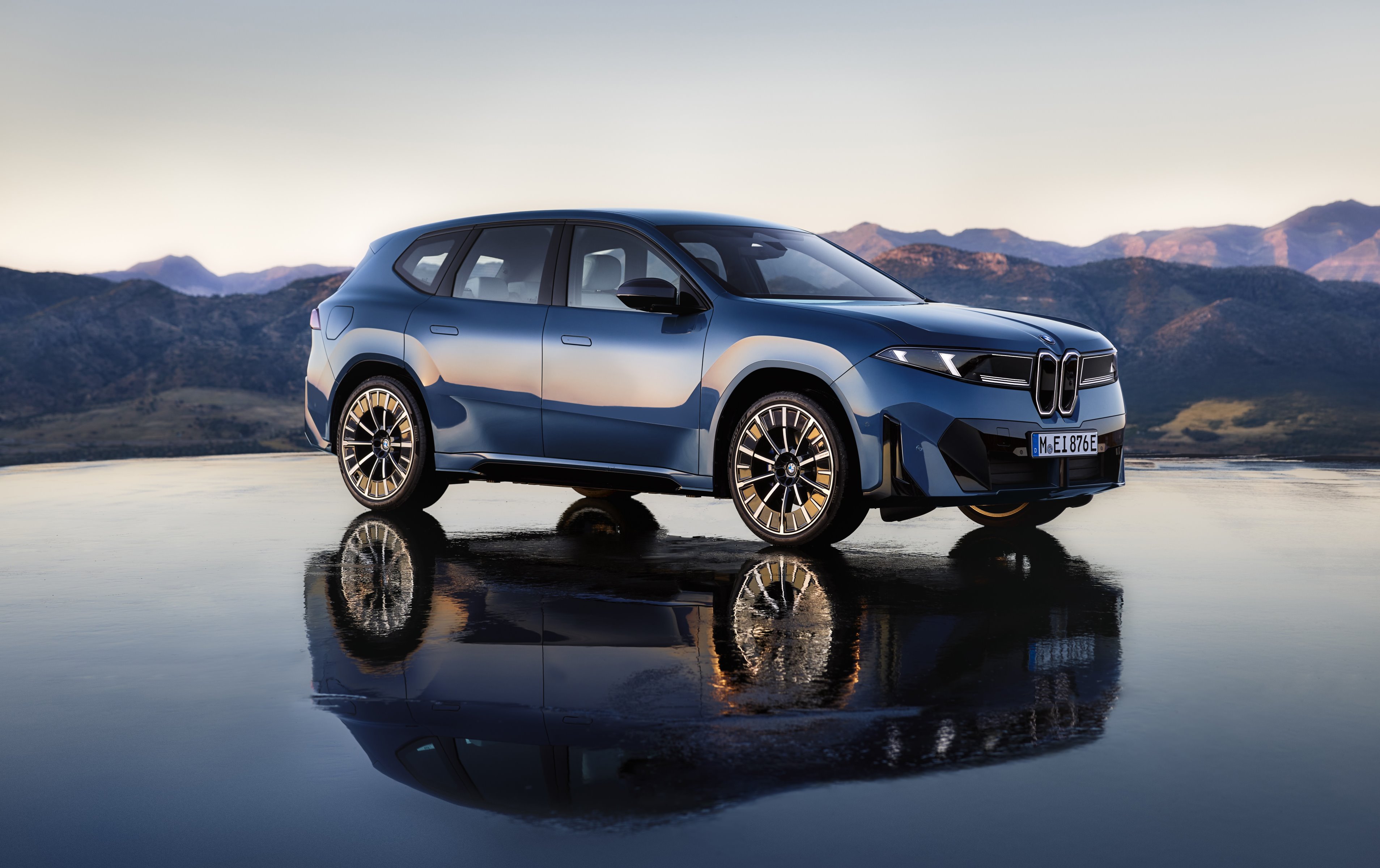 2026 BMW iX3 side and front