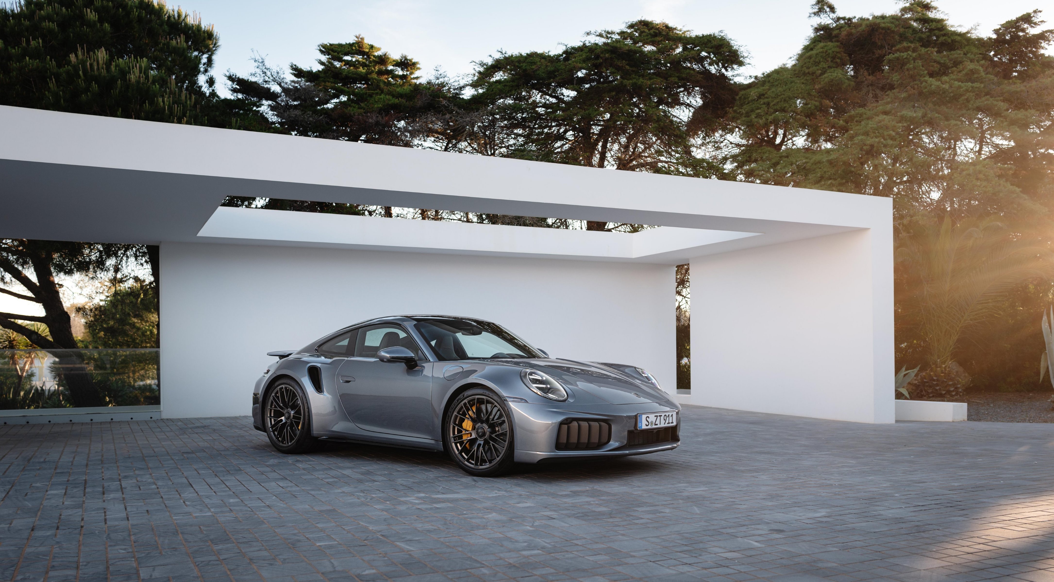 2026 Porsche 911 Turbo S coupe parked