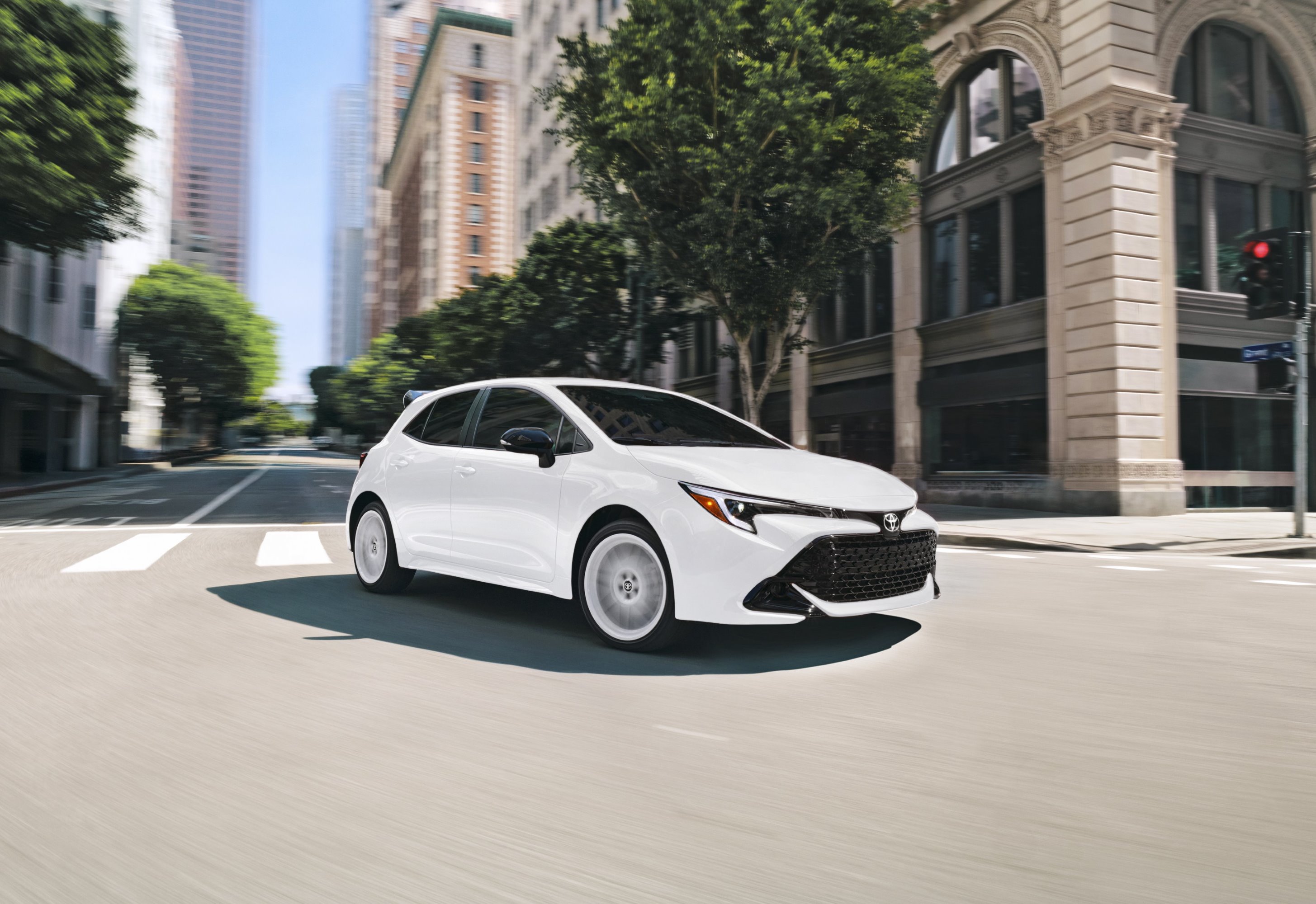 2026 Toyota Corolla Hatchback FX Edition driving front