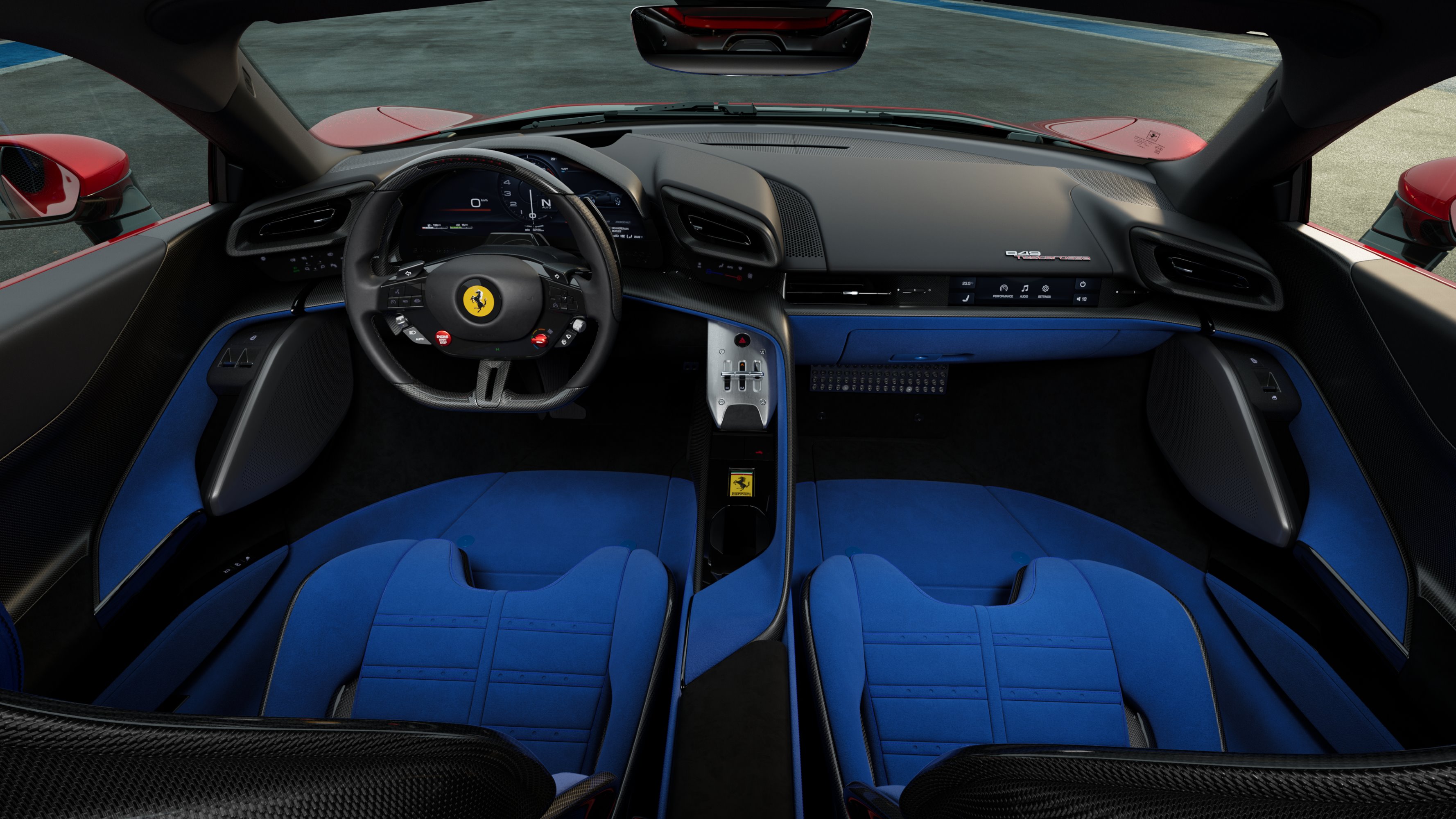 Ferrari 849 Testarossa interior