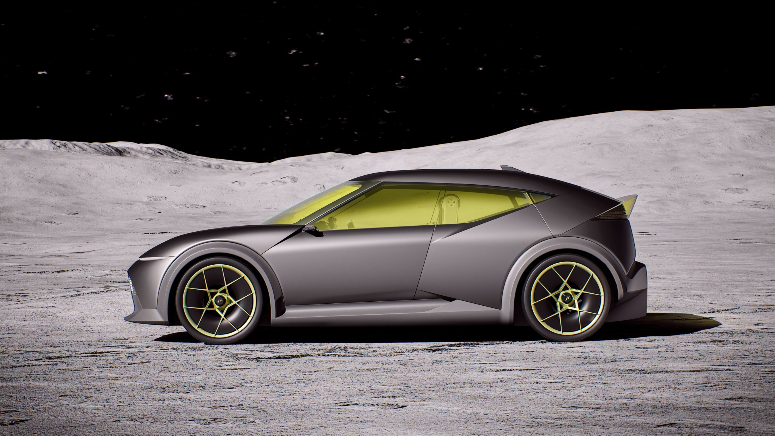 Hyundai Concept Three side