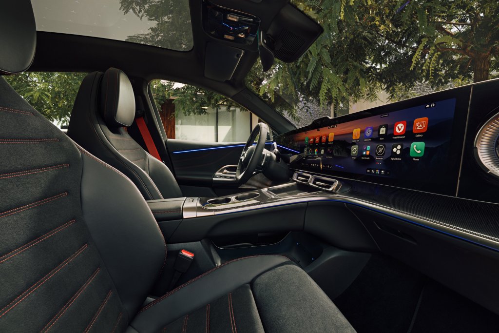 Mercedes-Benz GLC with EQ Technology front seats